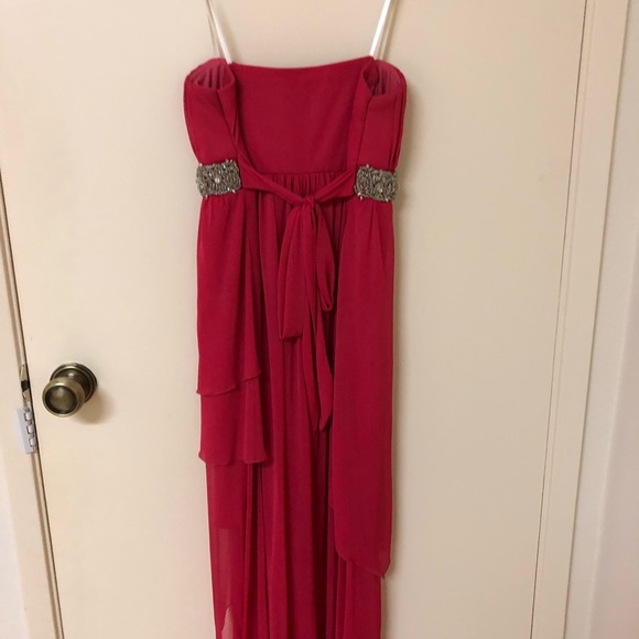 Pink hi-Lo gown - Picture 4 of 4